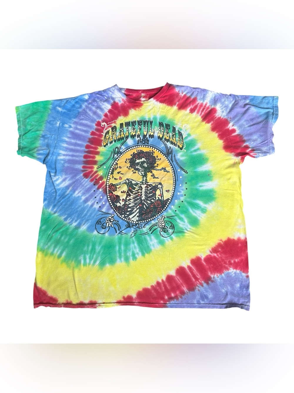 Ripple Junction Grateful Dead Bright Tie-dyed T-shirt size 2X